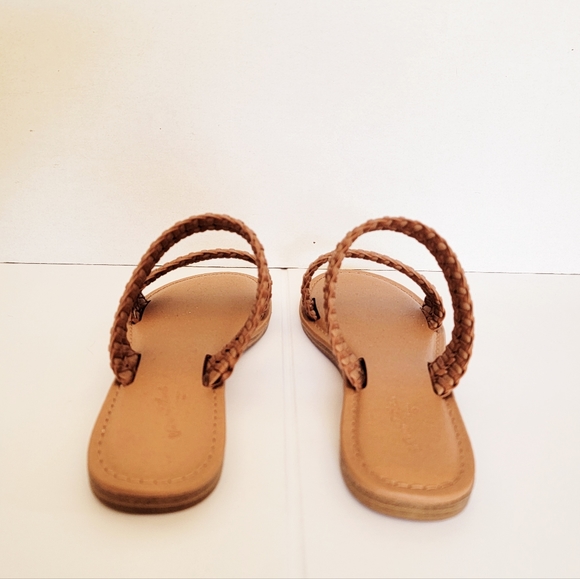 Universal Thread Slide Sandals - Cognac - Size 6 - Picture 2 of 5